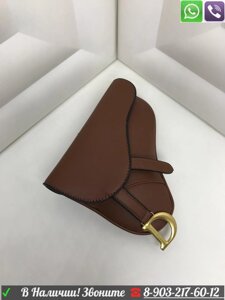 Поясная сумка Dior saddle мини 19 см