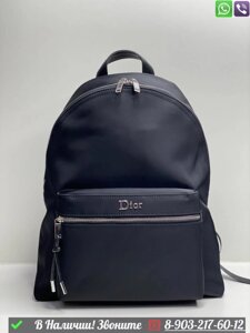 Рюкзак Dior тканевый черный