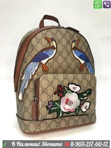 Рюкзак Gucci Pomme с птицами