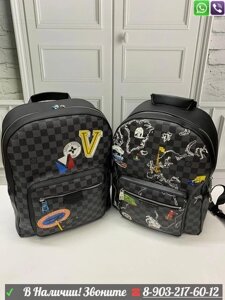 Рюкзак Louis Vuitton Josh с рисунком мужской