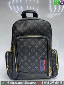 Рюкзак Louis Vuitton New Backpack LV x NBA черный