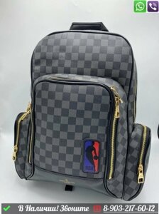 Рюкзак Louis Vuitton New Backpack LV x NBA серый