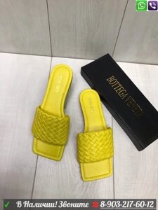 Шлепанцы Bottega Veneta тапочки Белый