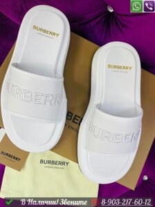 Шлепанцы Burberry Черный