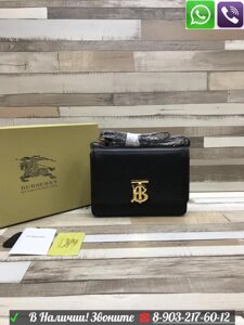 Сумка Burberry TB с коллажным принтом Берберри