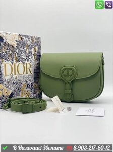Сумка Dior Bobby Зеленый Пудровый