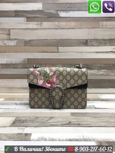 Сумка Gucci Dionysus Floral Gucci Клатч с цветами