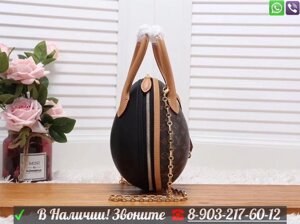 Сумка louis vuitton egg souple Бордовый