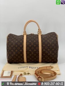 Сумка Louis Vuitton Keepall 55 Луи Виттон дорожная