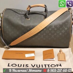 Сумка Louis Vuitton Keepall Titanium Луи Витон LV Дорожная