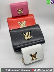 Сумка Louis vuitton Twist Mm И Кошелёк Twisty Оранжевый