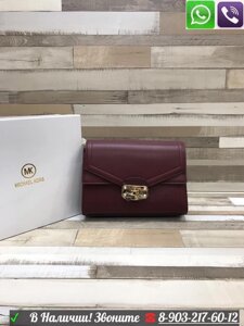 Сумка Michael kors sloan multi color клатч Майкл корс Голубой