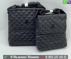 Сумка мужская Louis Vuitton черная