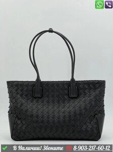 Сумка тоут Bottega Veneta черная