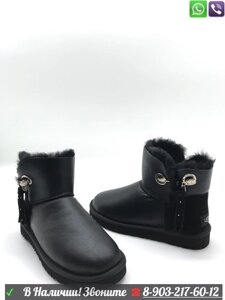 Угги UGG Bomber с булавкой Бежевый