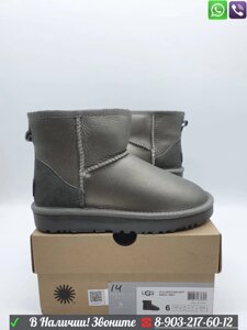 Угги UGG Classic Mini серые