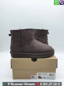 Угги UGG Classic Mini замшевые