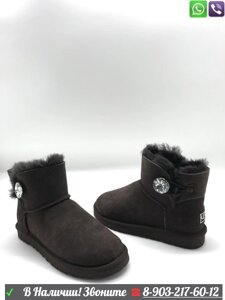 Угги UGG Mini Bailey Button Bling