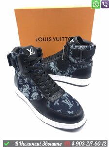 Высокие кеды Louis Vuitton Rivoli кроссовки Синий