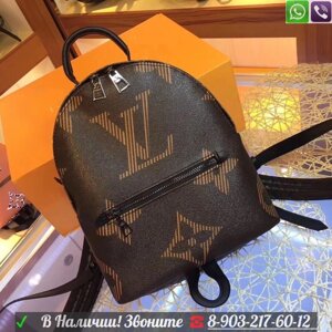 Женский рюкзак Louis Vuitton Jungle монограмма Черный