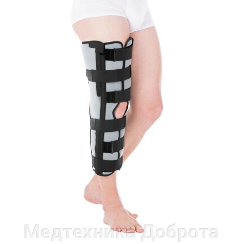 Бандаж для полной фиксации коленного сустава (тутор) Т. 44.46 (Т-8506) 50см
