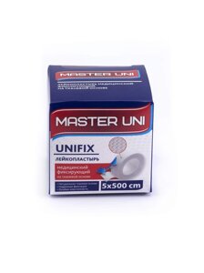 Лейкопластырь "Master Uni UNIFIX" 5х500см на тканевой основе