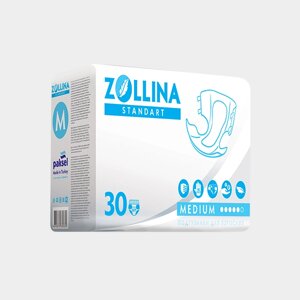 Подгузники для взрослых Zollina Standart (размер M), 30шт