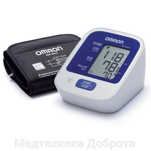 Тонометр Omron M2 Classic с универсальной манжетой 22-42 без адаптера