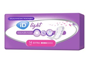 Урологические прокладки iD LIGHT MAXI, 14шт