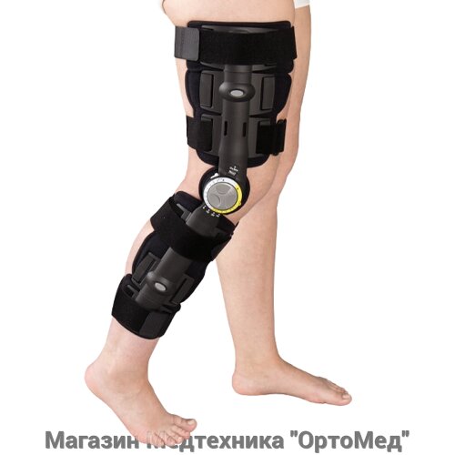 Ортез на коленный сустав с шарнирными механизмами Т. 44.51 (тутор с регулировкой угла наклона) Тривес
