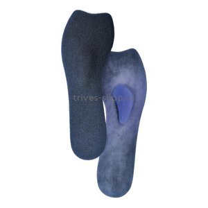 Полустельки ортопедические женские (для модельной обуви, силиконовые с тканевым покрытием) СТ-46
