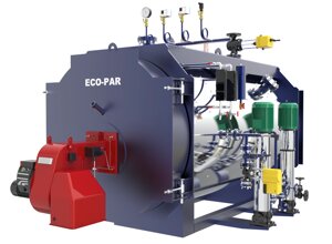 Промышленный дизельный парогенератор ECO-PAR-900