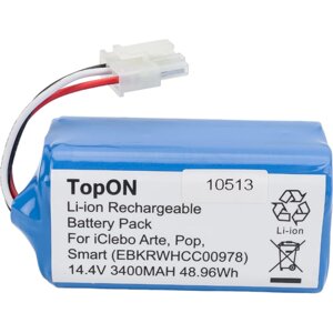 Аккумулятор для робота-пылесоса TopOn TOP-ICLB05-34
