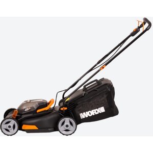 Аккумуляторная газонокосилка WORX WG743E