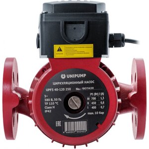 Циркуляционный насос UNIPUMP UPF3 40-120 250