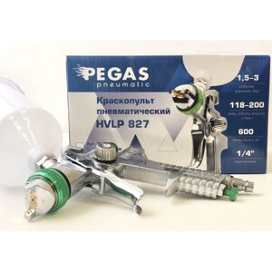 Краскопульт Pegas pneumatic HVLP827