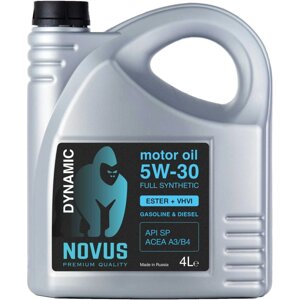 Моторное масло новус NOVUS dynamic