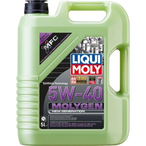 НС-синтетическое моторное масло LIQUI MOLY Molygen New Generation 5W-40
