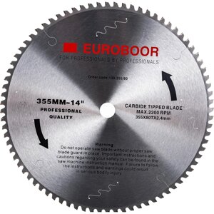 Пильный диск по металлу EUROBOOR 130.355/80