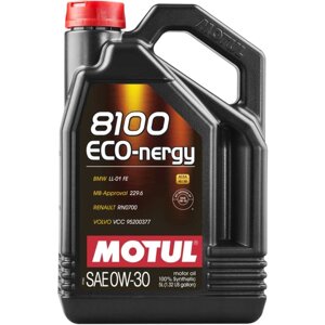 Синтетическое масло MOTUL 8100 ECO-nergy 0W30