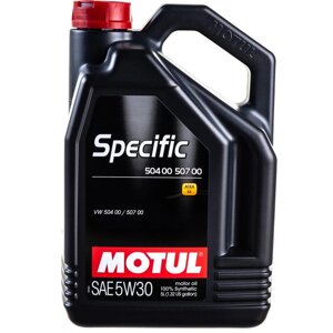 Синтетическое масло MOTUL Specific VW 504 00 507 00 5W30