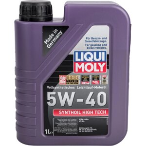 Синтетическое моторное масло LIQUI MOLY Synthoil High Tech 5W-40 SN A3/B4