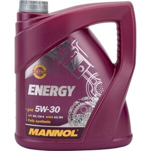 Синтетическое моторное масло MANNOL ENERGY 5W30