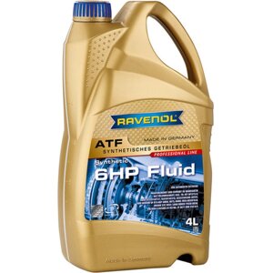 Трансмиссионное масло RAVENOL ATF 6 HP Fluid 4 л, new