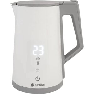 Умный электрический чайник SIBLING Powerspace-SK (бело-серый)