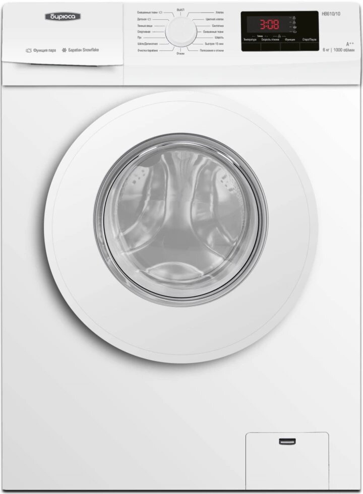Стиральная машина БИРЮСА WM-HB610/10 от компании F-MART - фото 1