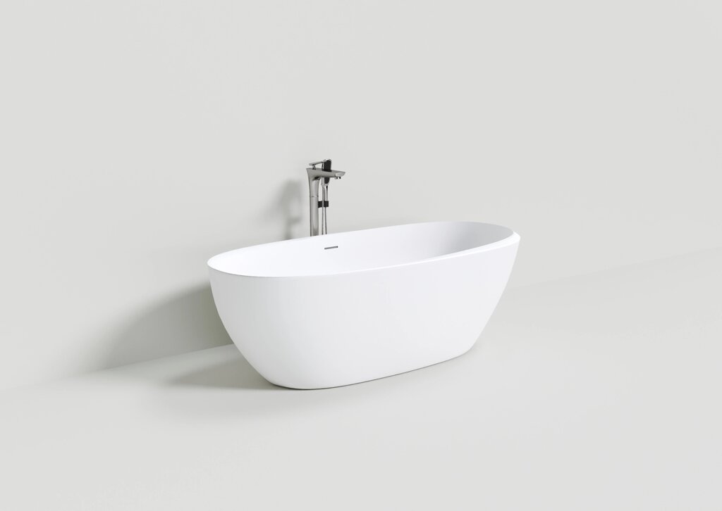 Ванна из искусственного камня NT Bagno Venezia NT 204 160x70 (Nt bagno) от компании Магазин сантехники Domluxmsk - фото 1