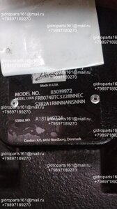 Гидравлический насос SAUER danfoss FRR074BTC3228NNEC (модель 83039972)