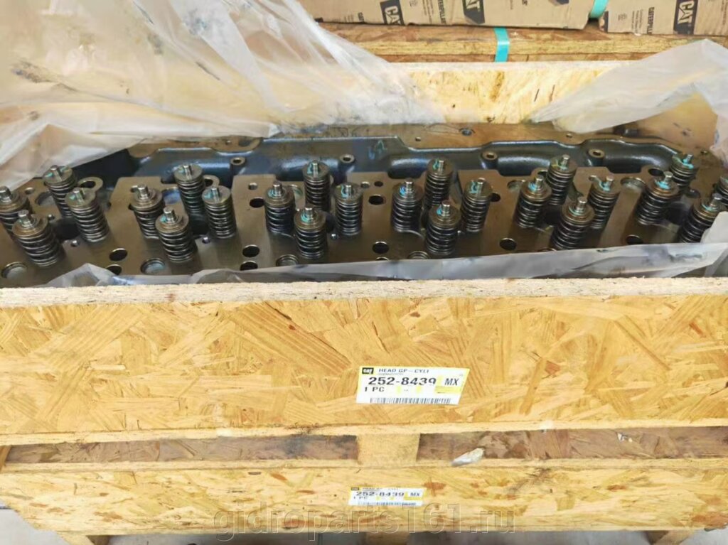 Головка блока цилиндров Caterpillar С9 (252-8439) ##от компании## Гидравлические запчасти 161 - ##фото## 1