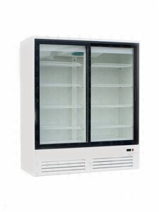 Холодильный шкаф Cryspi ШВУП1ТУ-1,4К (В/Prm) (Duet G2-1,4 со стекл. дверьми)